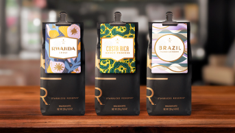 Selección de cafés Starbucks Reserve de origen especial
